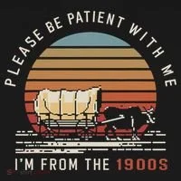 Please Be Patient With Me I'm From The 1900s Hoodie thumb 2