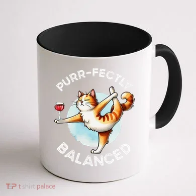 Purfectly Balanced Coffee Mug back