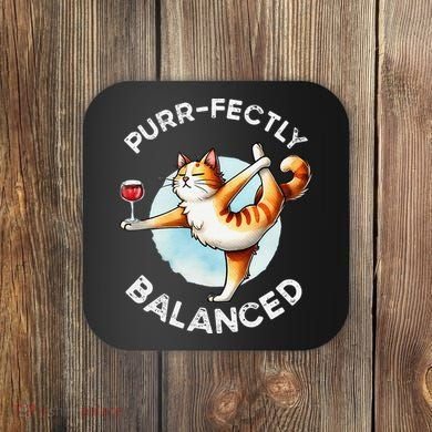 Purfectly Balanced Coaster