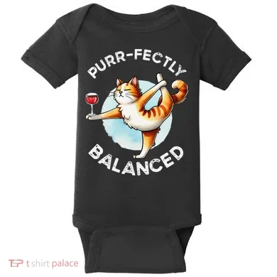 Purfectly Balanced Baby Bodysuit
