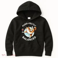 Purfectly Balanced Kids Hoodie thumb 0