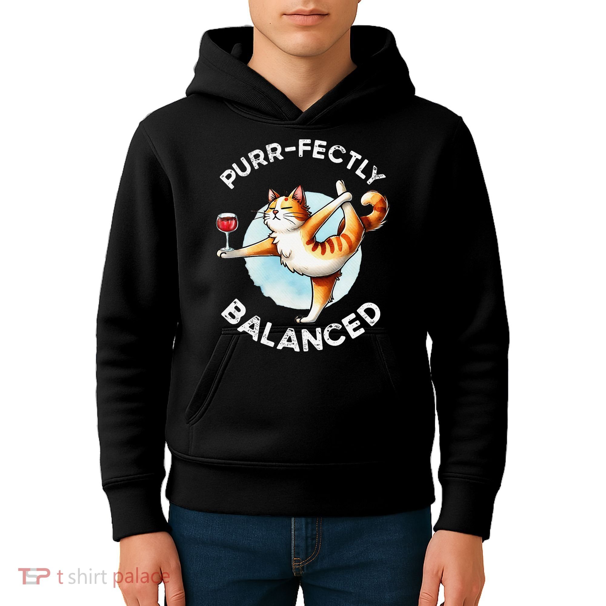 Purfectly Balanced Kids Hoodie