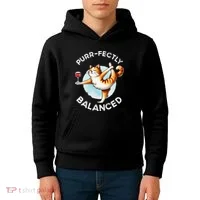 Purfectly Balanced Kids Hoodie thumb 4