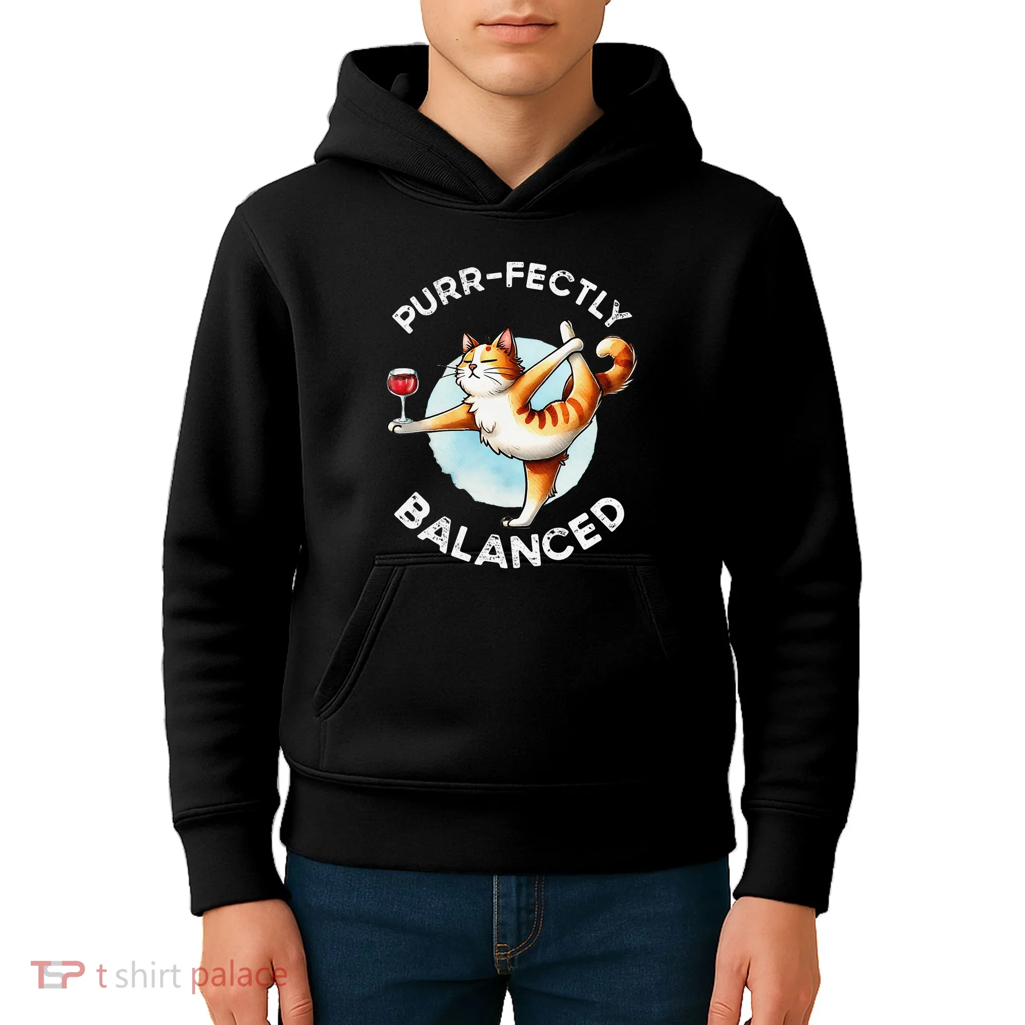 Purfectly Balanced Kids Hoodie