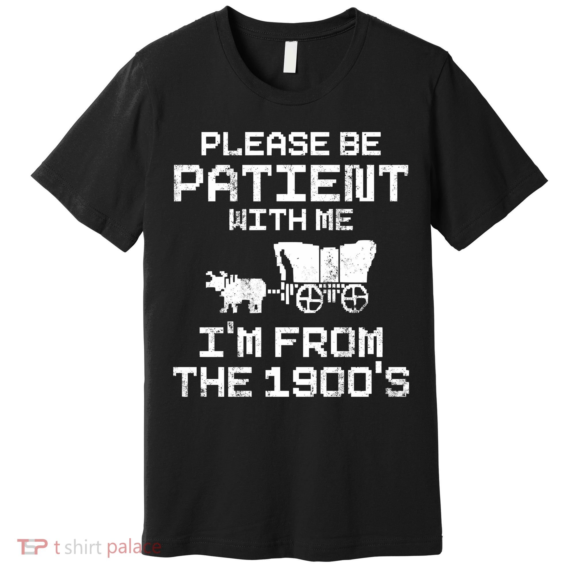 Please Be Patient With Me IM From The 1900S Premium T-Shirt