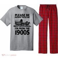 Please Be Patient With Me I'm From 1900s Pajama Set thumb 0