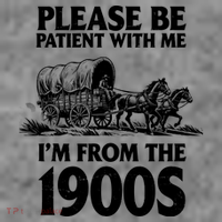 Please Be Patient With Me I'm From 1900s Toddler Hoodie thumb 2