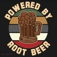 Powered By Root Beer Doggie Tank thumb 4