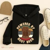 Powered By Root Beer Hoodie thumb 4