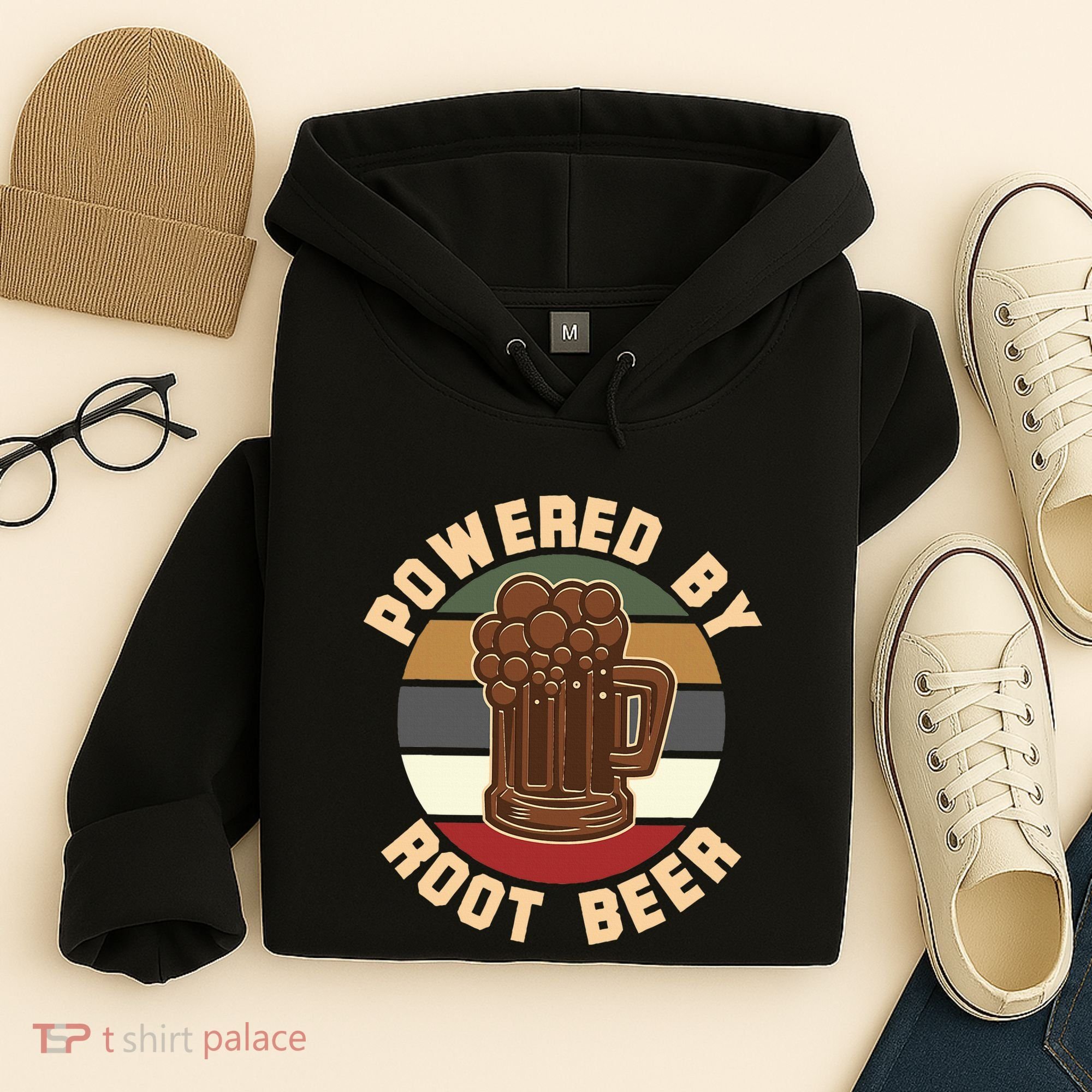 Powered By Root Beer Hoodie