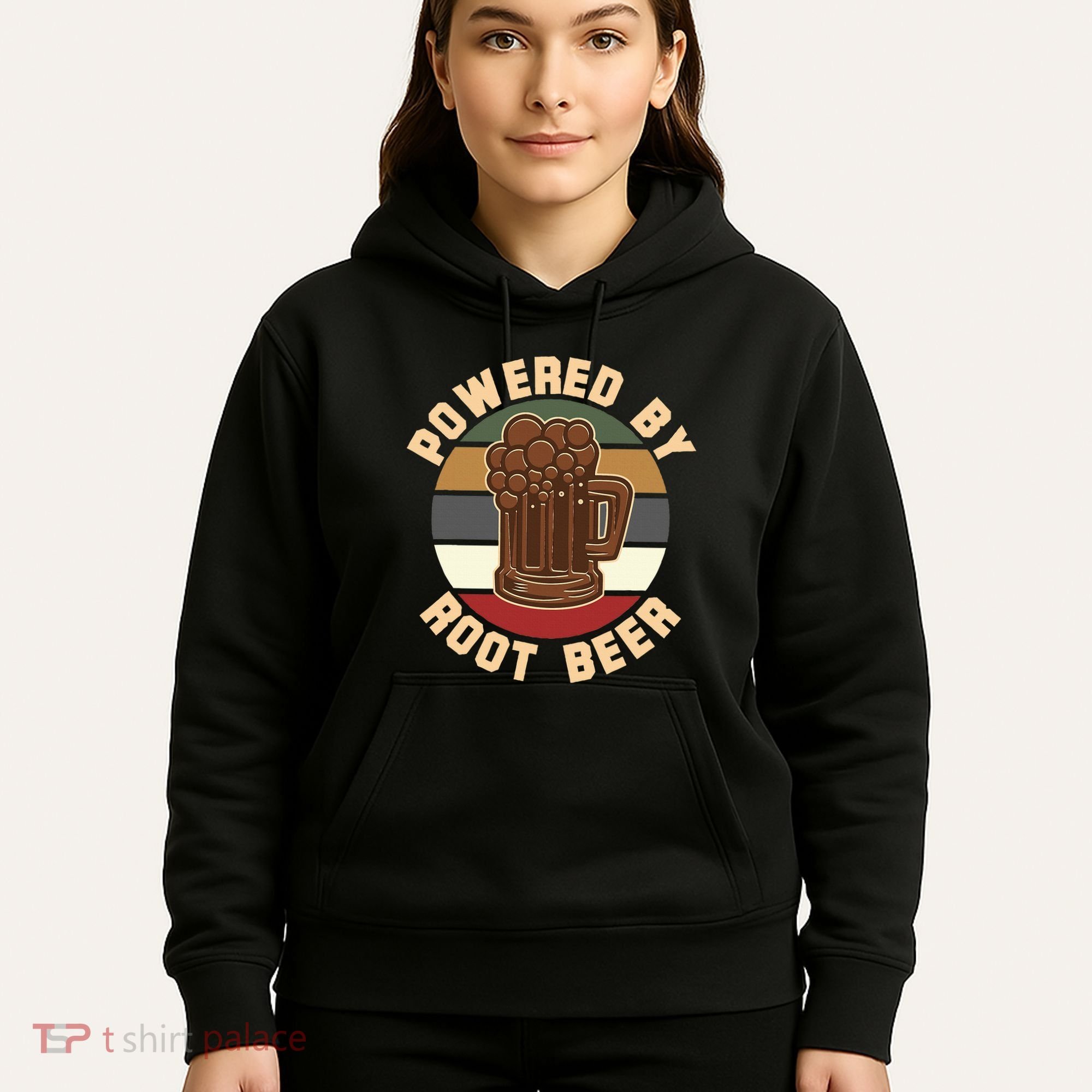 Powered By Root Beer Hoodie