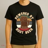 Powered By Root Beer T-Shirt thumb 3