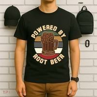 Powered By Root Beer T-Shirt thumb 6