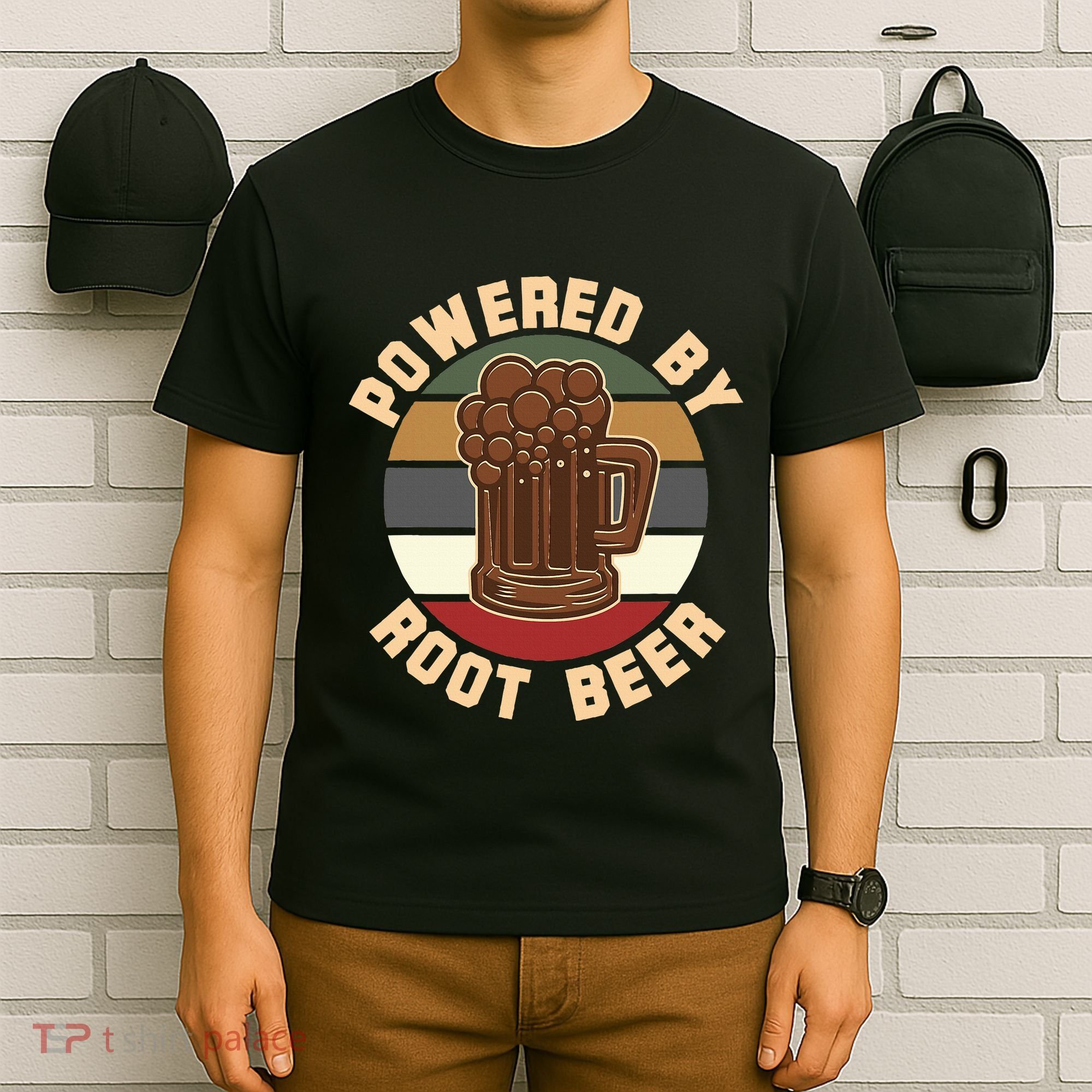 Powered By Root Beer T-Shirt