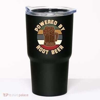 Powered By Root Beer Tumbler