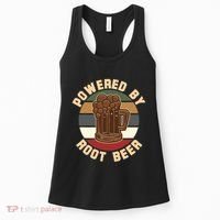 Powered By Root Beer Women's Tank Top thumb 0
