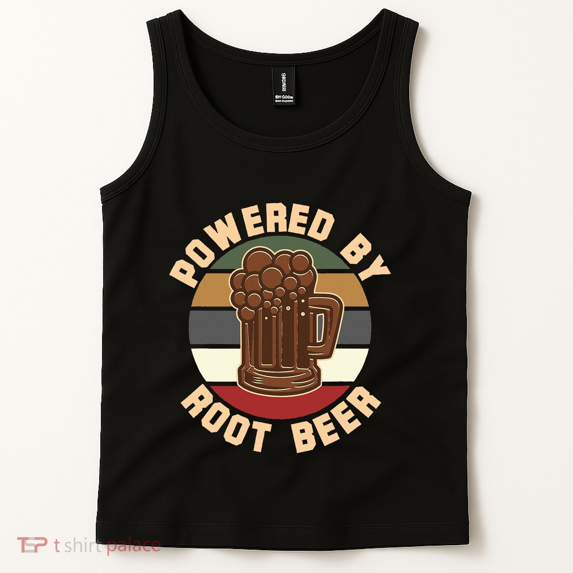 Powered By Root Beer Tank Top