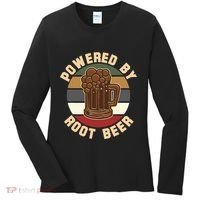 Powered By Root Beer Women's Long Sleeve Shirt thumb 0