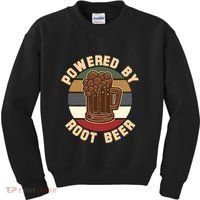 Powered By Root Beer Kids Sweatshirt thumb 0