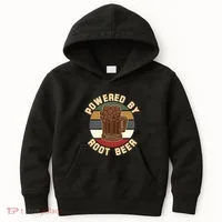 Powered By Root Beer Kids Hoodie thumb 0