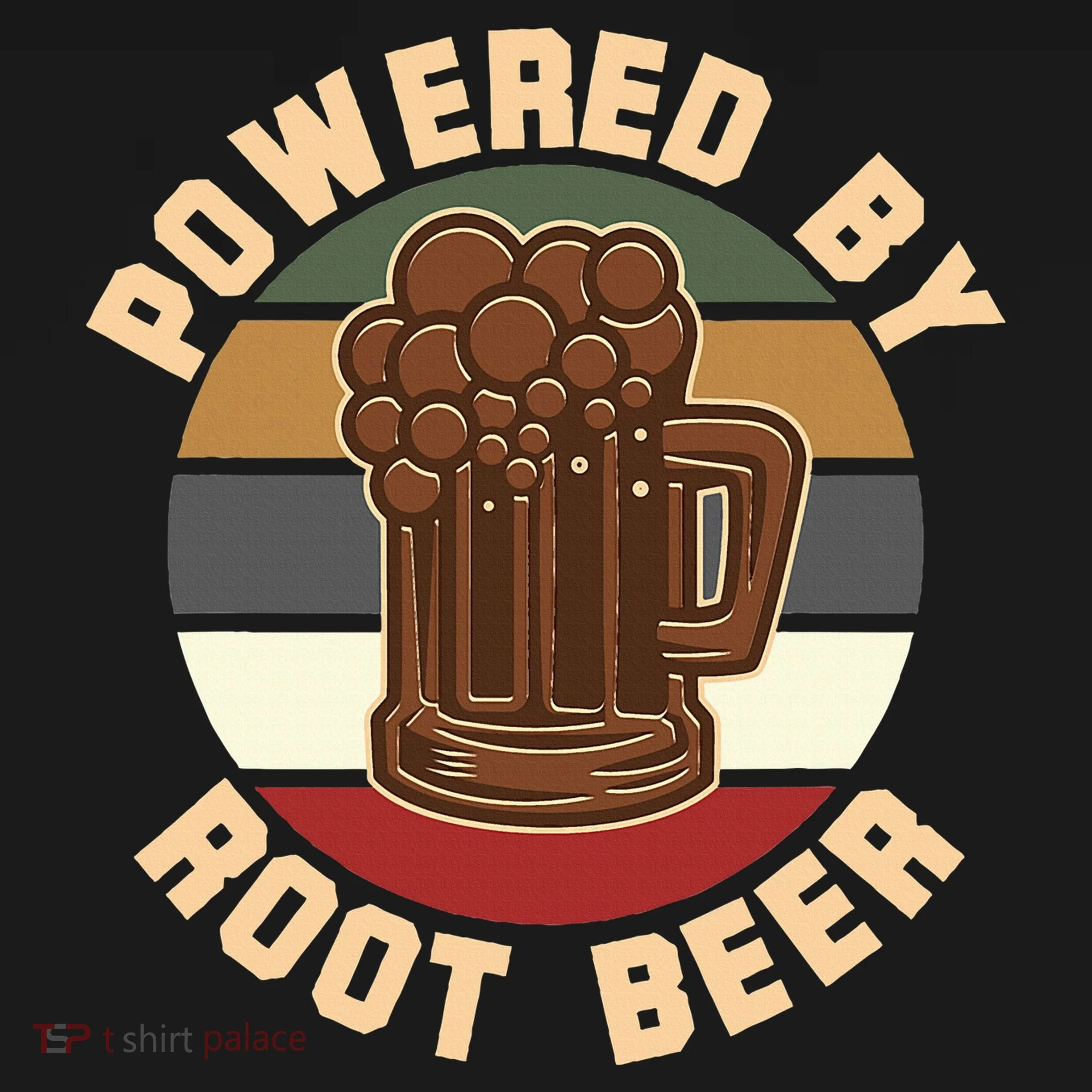 Powered By Root Beer Kids Hoodie