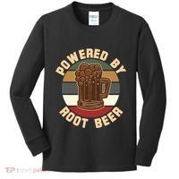 Powered By Root Beer Kids Long Sleeve Shirt thumb 0