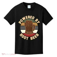 Powered By Root Beer Kids T-Shirt thumb 0