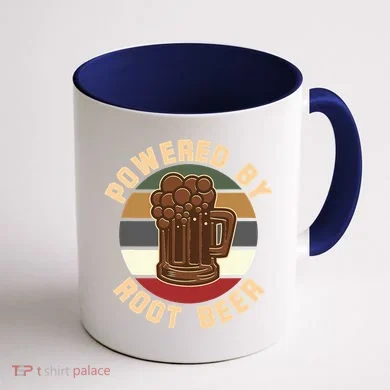 Powered By Root Beer Coffee Mug back