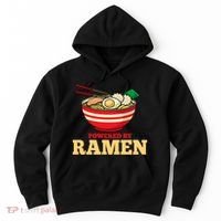 Powered By Ramen Japanese Anime Noodles Hoodie thumb 0