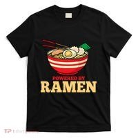 Powered By Ramen Japanese Anime Noodles T-Shirt thumb 0
