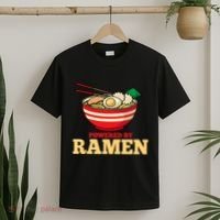 Powered By Ramen Japanese Anime Noodles T-Shirt thumb 2