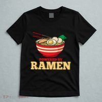 Powered By Ramen Japanese Anime Noodles T-Shirt thumb 5