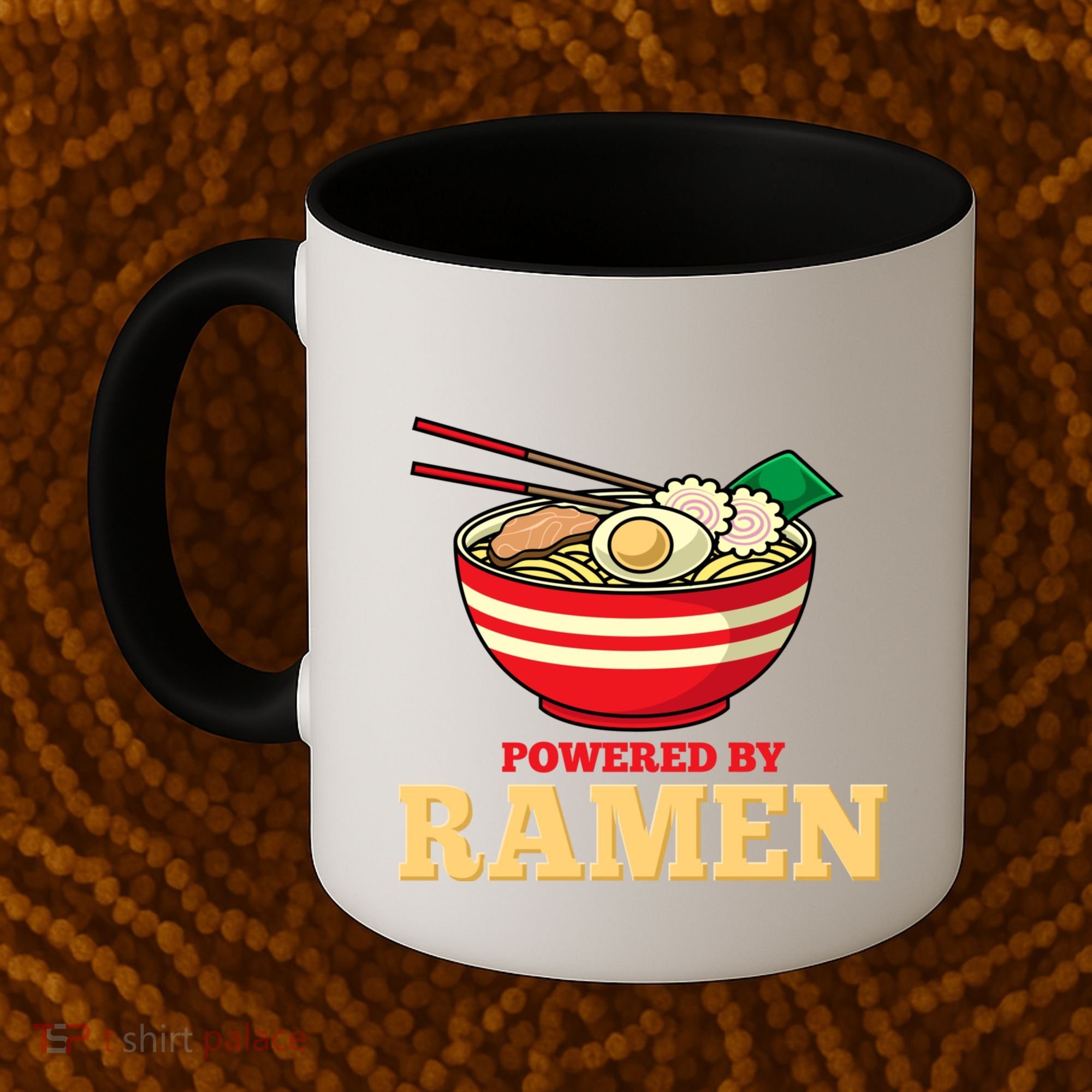 Powered By Ramen Japanese Anime Noodles Coffee Mug