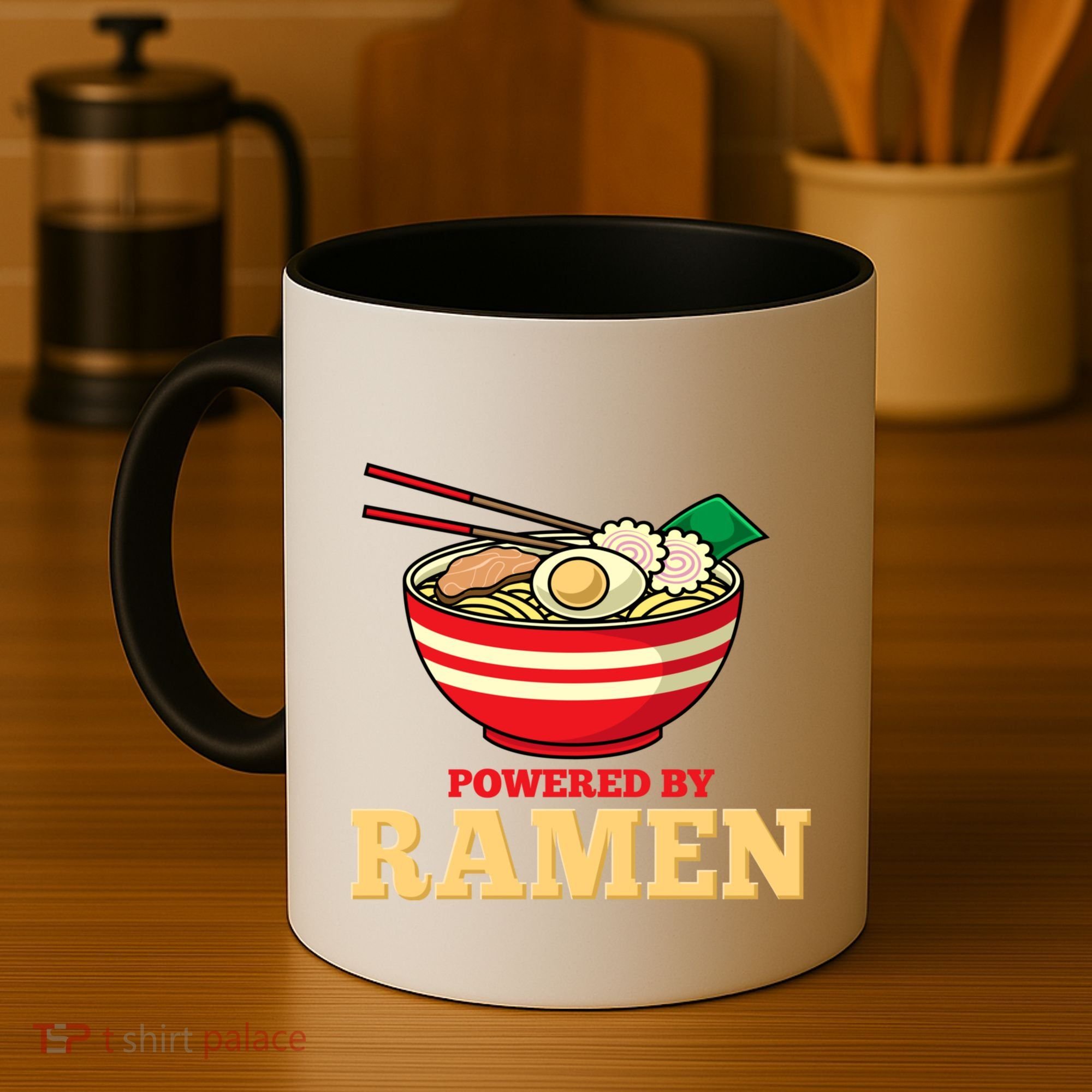 Powered By Ramen Japanese Anime Noodles Coffee Mug