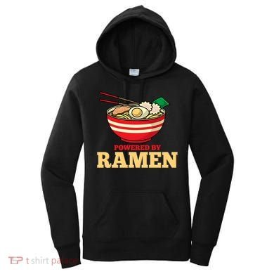 Powered By Ramen Japanese Anime Noodles Women's Hoodie