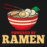 Powered By Ramen Japanese Anime Noodles Women's Hoodie thumb 2