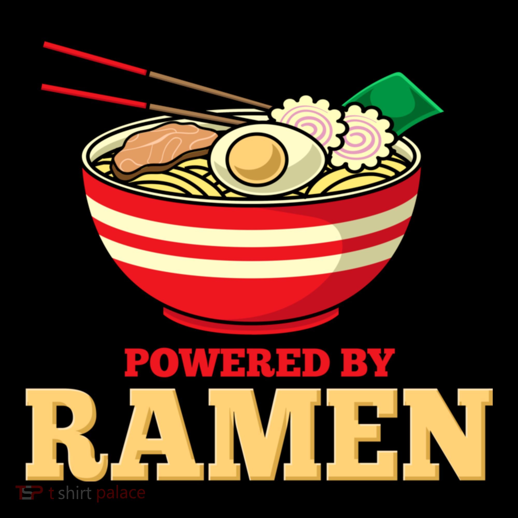 Powered By Ramen Japanese Anime Noodles Women's Hoodie
