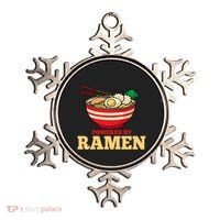 Powered By Ramen Japanese Anime Noodles Ornament thumb 0