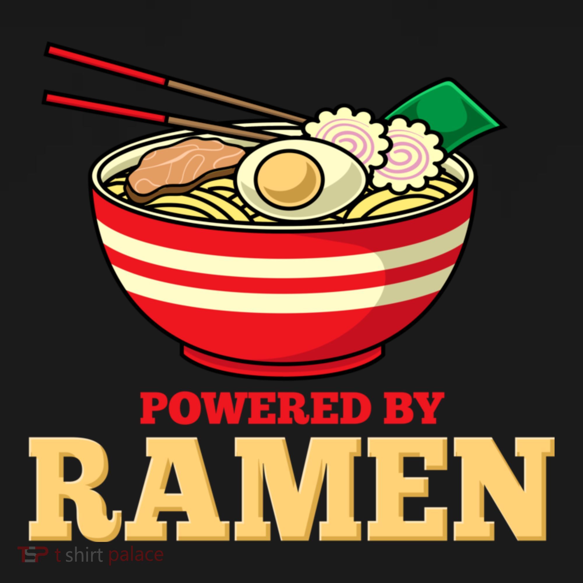 Powered By Ramen Japanese Anime Noodles Women's Tank Top