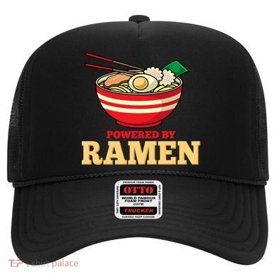 Powered By Ramen Japanese Anime Noodles Hat