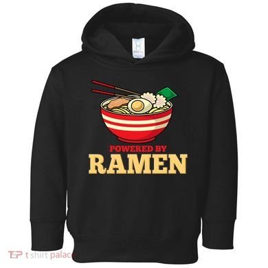 Powered By Ramen Japanese Anime Noodles Toddler Hoodie