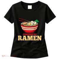 Powered By Ramen Japanese Anime Noodles Women's T-Shirt thumb 0