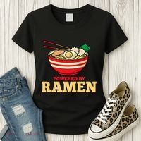 Powered By Ramen Japanese Anime Noodles Women's T-Shirt thumb 3