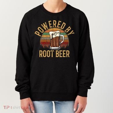 Powered by root beer retro root beer Women's Sweatshirt