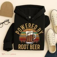 Powered by root beer retro root beer Hoodie thumb 4
