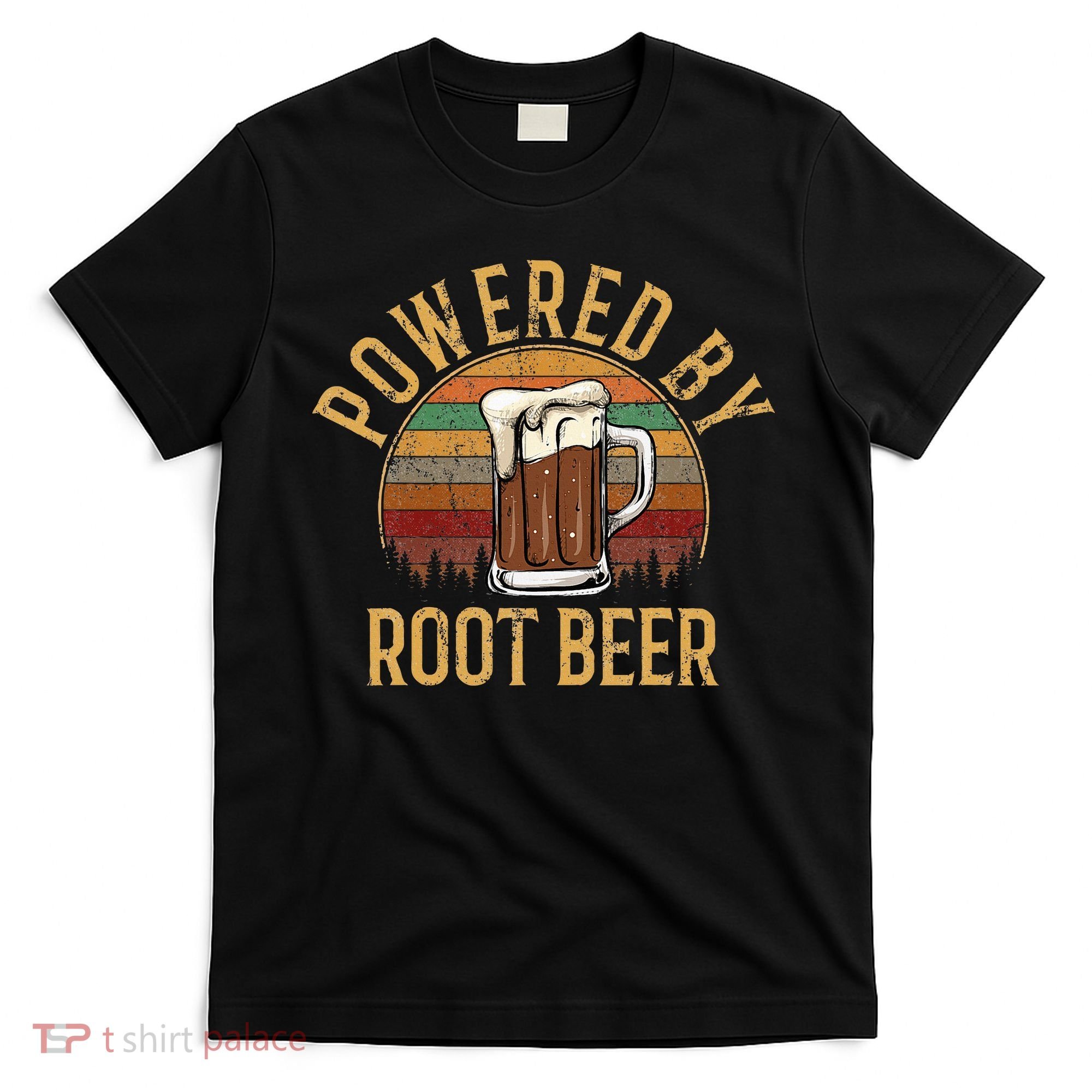 Powered by root beer retro root beer T-Shirt