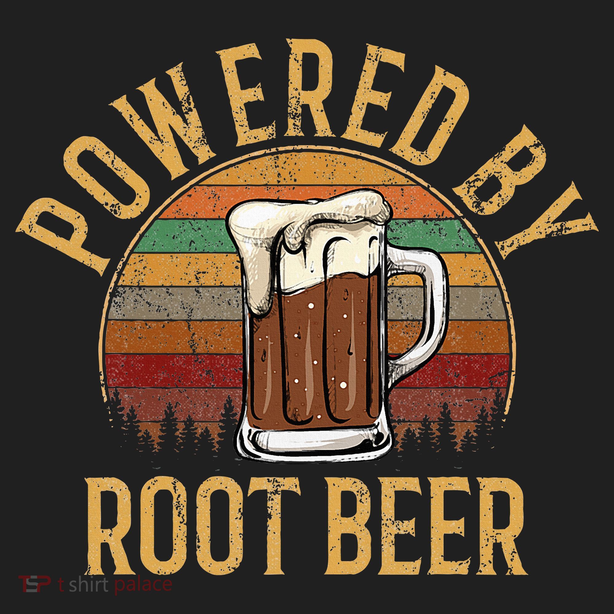 Powered by root beer retro root beer Beanie