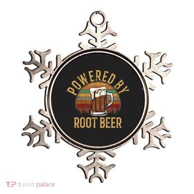 Powered by root beer retro root beer Ornament