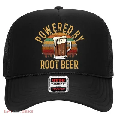 Powered by root beer retro root beer Hat