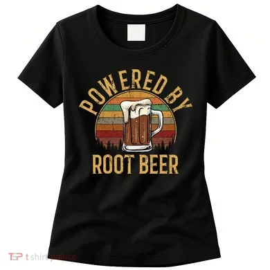Powered by root beer retro root beer Women's T-Shirt